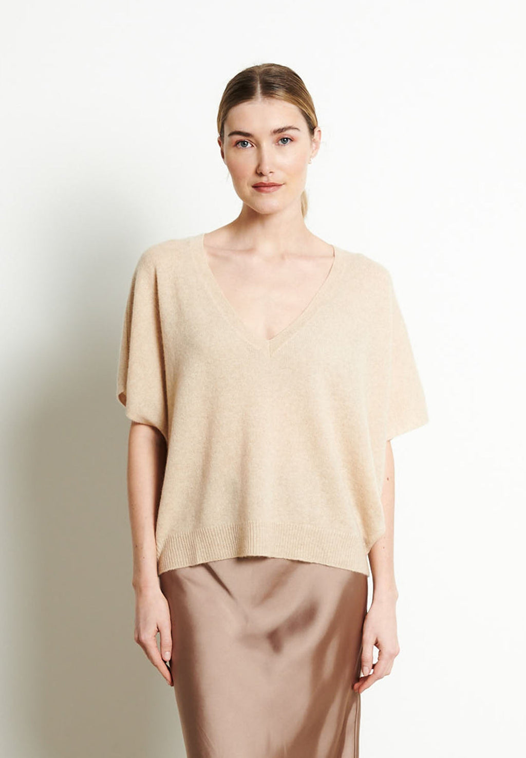 Beige Cashmere Sweaters