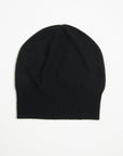 Black cashmere hat