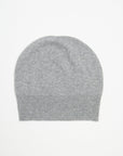 Light grey cashmere hat