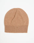 Camel cashmere hat