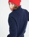 Red cashmere hat