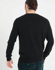 LUKE 1 V-neck cashmere sweater black