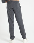 LUKE 7 Charcoal grey cashmere sweatpants