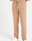 LUKE 7 Camel cashmere sweatpants camel