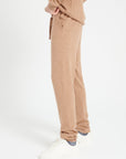 LUKE 7 Camel cashmere sweatpants camel