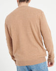 LUKE 12 Cashmere round-neck sweater camel