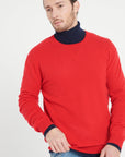 LUKE 12 Cashmere round-neck sweater red