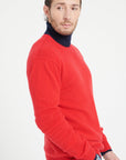 LUKE 12 Cashmere round-neck sweater red