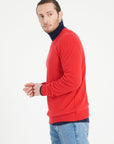 LUKE 12 Cashmere round-neck sweater red