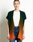 AVA 11 Kimono in cashmere Duck Blue