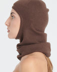 UNI 9 Brown cashmere balaclava