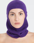 UNI 9 Purple cashmere balaclava