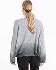 NAMI 12 Grey tie and dye cashmere shawl collar jacket