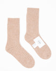 UNI 12 Traditional 4-thread cashmere camel rib sock